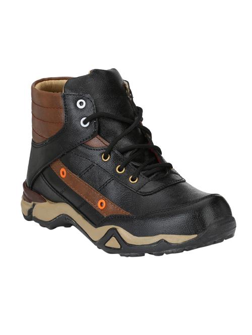 black lace-up boot - 15214064 - Very Small Image - 1