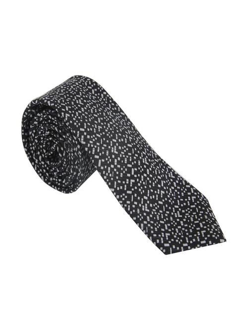 black polyester tie - 15214558 - Very Small Image - 1