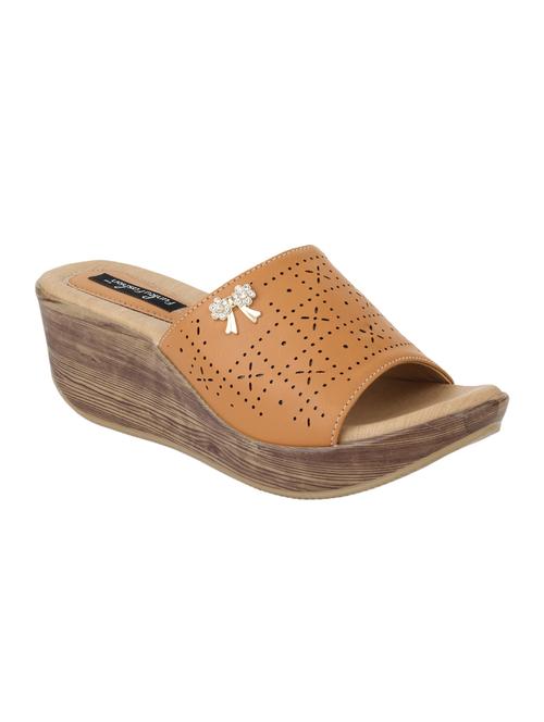tan slip on wedge - 15215306 - Very Small Image - 1