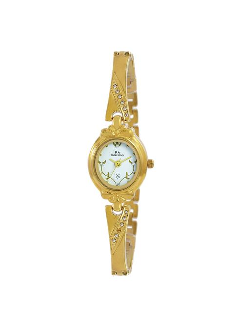 maxima analog white dial women's watch-40865bmly - 15215490 - Very Small Image - 1