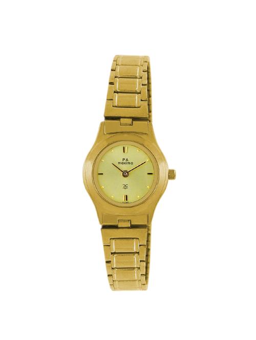 maxima gold analog watch for women - 14737cmly - 15215493 - Very Small Image - 1