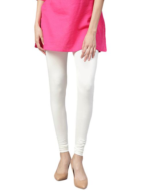 white polyester leggings - 15220526 - Very Small Image - 1