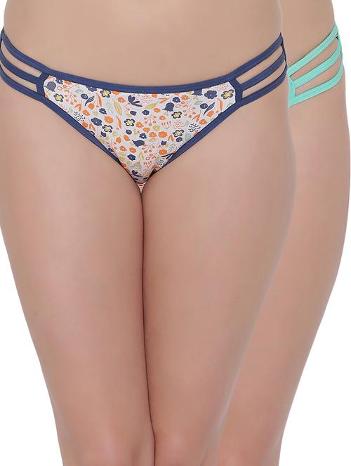 set of 2 multi colored bikini panties - 15220869 - Very Small Image - 1