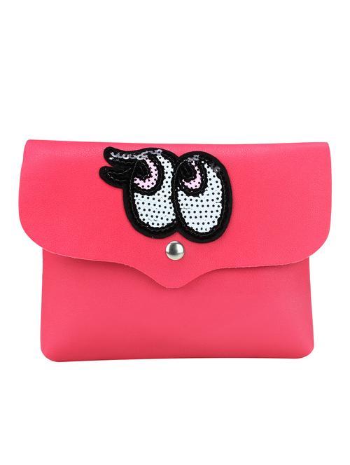 pink leatherette (pu) sling bag - 15220886 - Very Small Image - 1