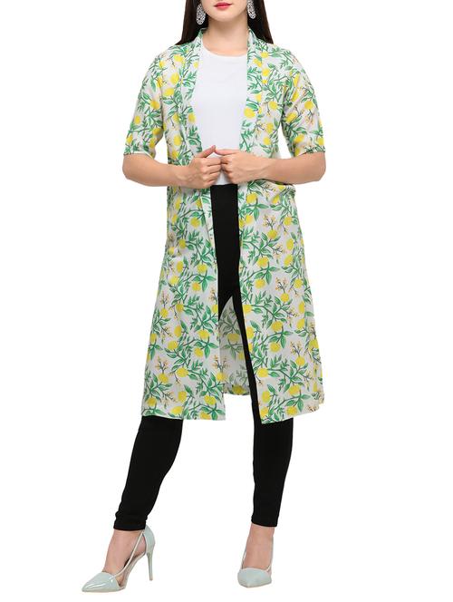 multi colored viscose shrug - 15220983 - Very Small Image - 1