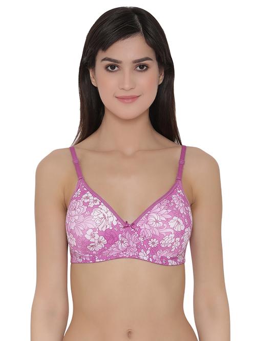 purple floral bra - 15221733 - Very Small Image - 1