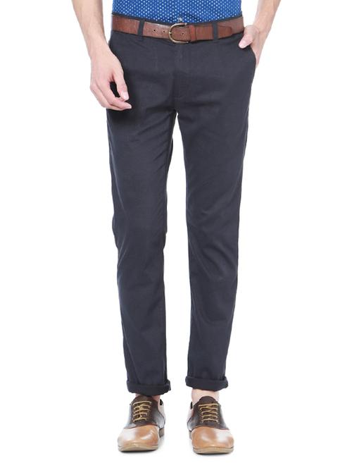 blue cotton chinos - 15223021 - Very Small Image - 1