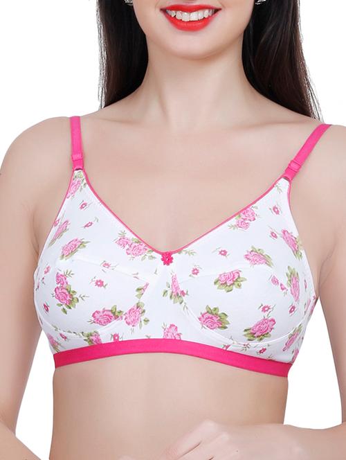 white floral bra - 15224211 - Very Small Image - 1