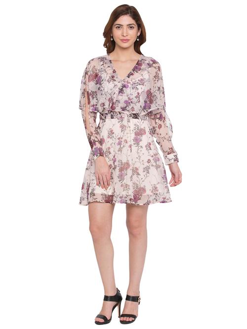white floral layered dress - 15224913 - Very Small Image - 1