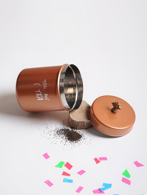 stainless steel tea canister - 15225315 - Very Small Image - 1