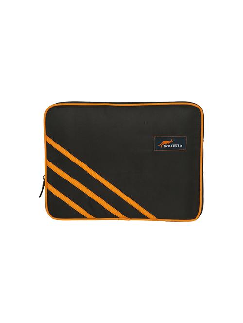 black & orange laptop sleeve - 15226188 - Very Small Image - 1