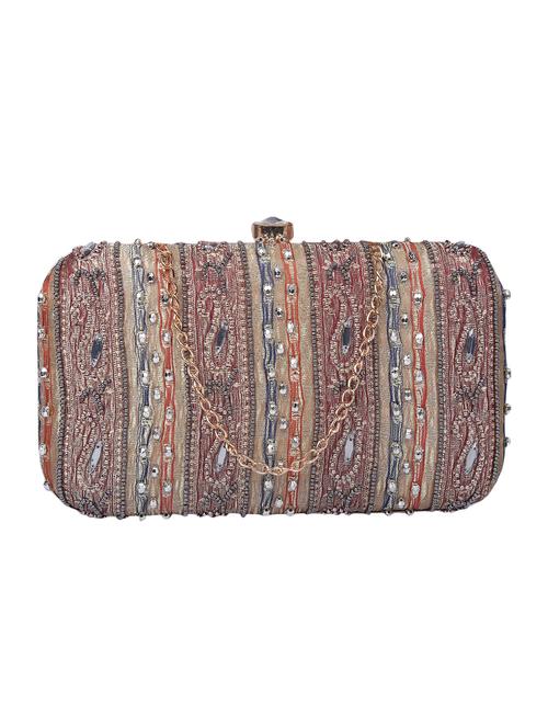 multi colored metal box clutch - 15226854 - Very Small Image - 1