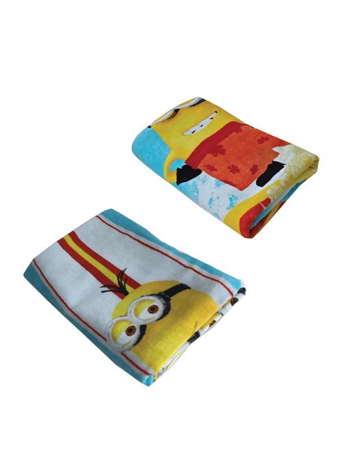 minions athom trendz bath towel 60x120 cms combo of 2 - 15226959 - Very Small Image - 1