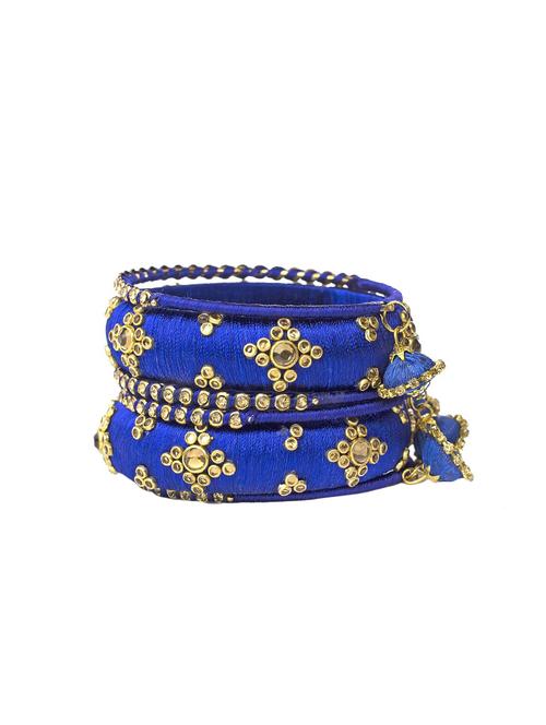 blue brass bangle - 15228205 - Very Small Image - 1
