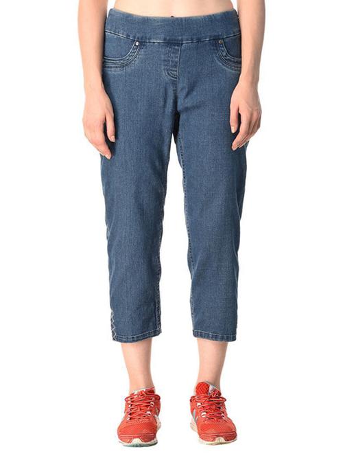 blue denim capris - 15229893 - Very Small Image - 1