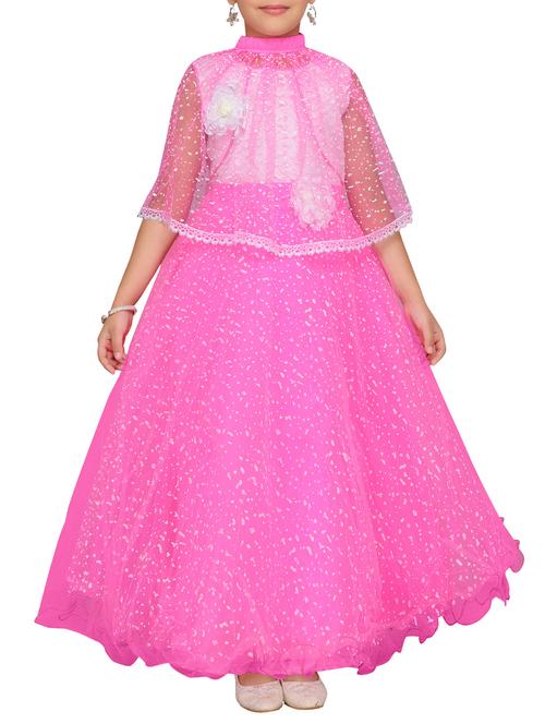 pink net gown - 15229946 - Very Small Image - 1
