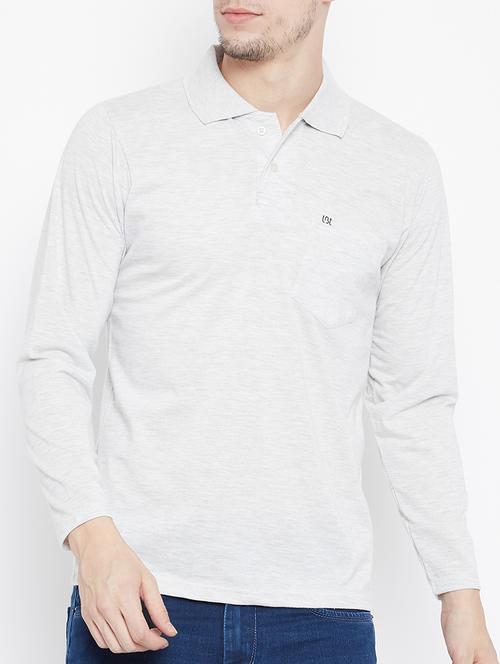 grey cotton pocket t-shirt - 15230747 - Very Small Image - 1