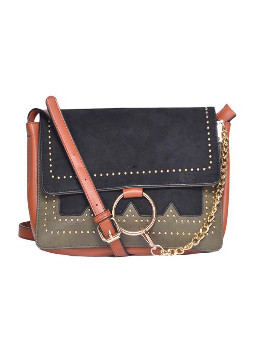 black leatherette (pu) handbag - 15234247 - Very Small Image - 1
