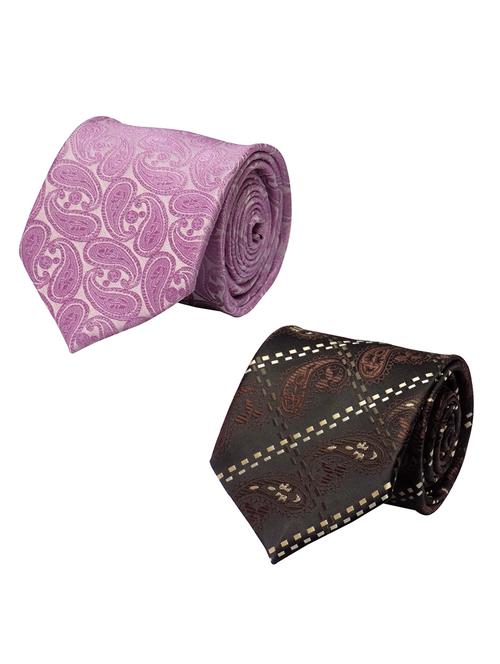 multi colored micro fiber tie set of 2 - 15234328 - Very Small Image - 1