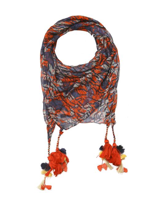multi colored viscose scarf - 15236792 - Very Small Image - 1