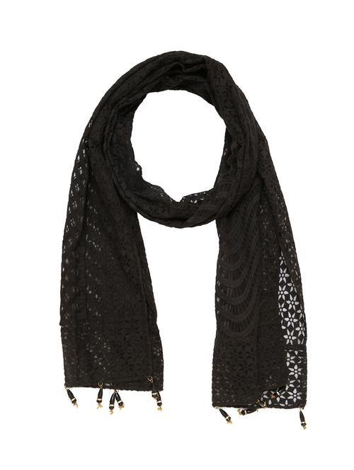embroidered cotton stole - 15236798 - Very Small Image - 1