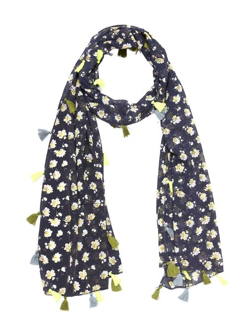 floral printed georgette stole - 15236805 - Very Small Image - 1
