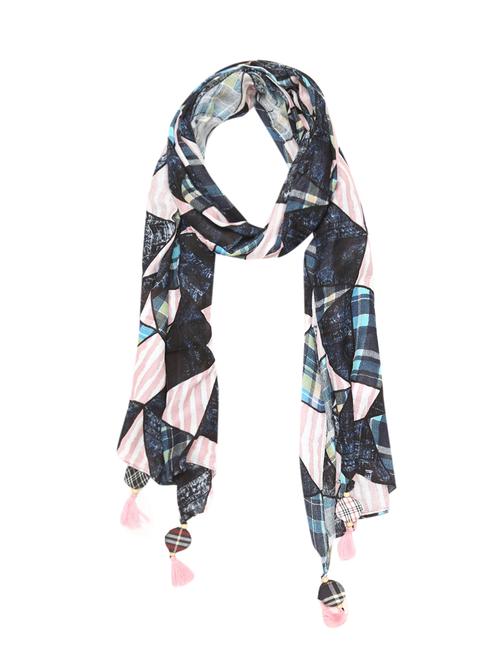printed viscose stole - 15236841 - Very Small Image - 1