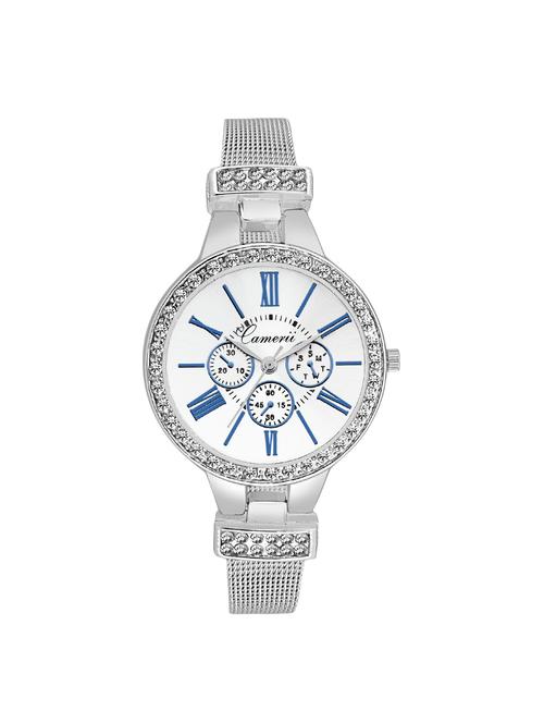 camerii elegance white dail wrist watch for women cwl913 - 15241156 - Very Small Image - 1