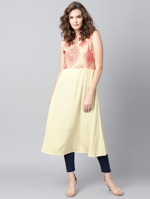 printed a-line kurta - 15242662 - Very Small Image - 1