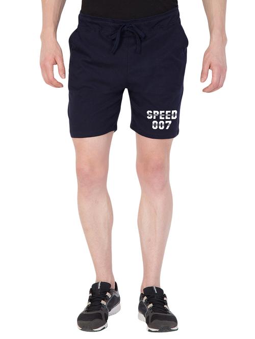 navy blue cotton shorts - 15244631 - Very Small Image - 1