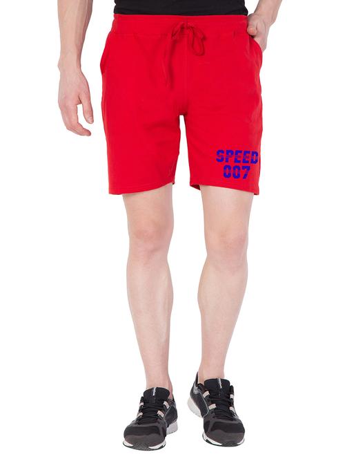 red cotton shorts - 15244668 - Very Small Image - 1