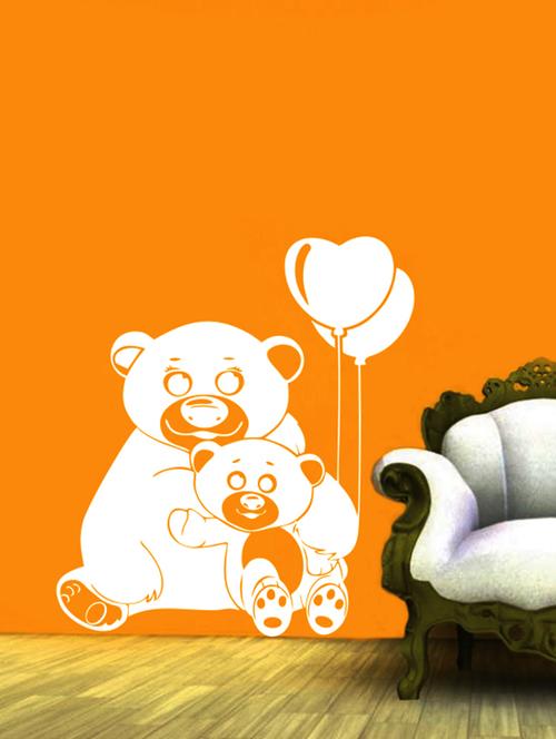 bear and cub wall decal - 15245132 - Very Small Image - 1