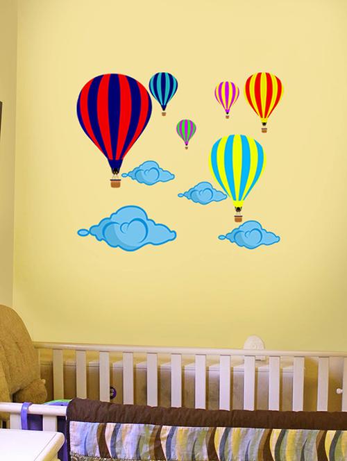 decal style colourful balloon wall sticker - 15245566 - Very Small Image - 1