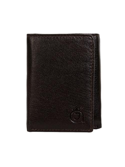 dark brown leather wallet - 15258869 - Very Small Image - 1