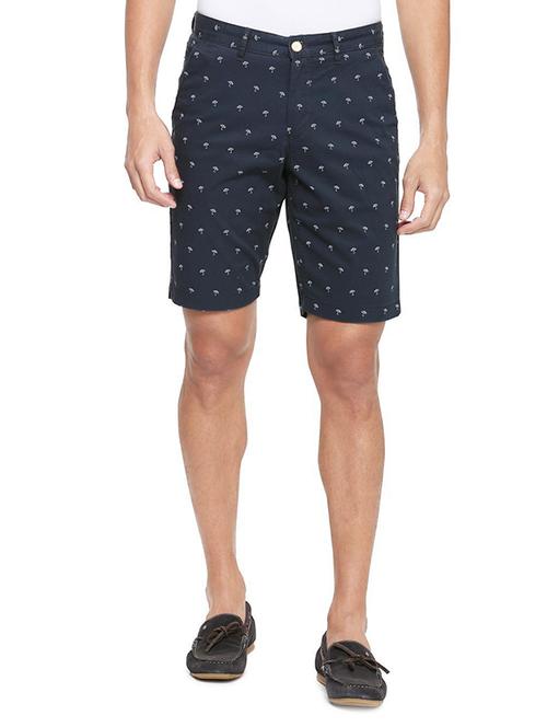 blue cotton bermuda - 15260048 - Very Small Image - 1
