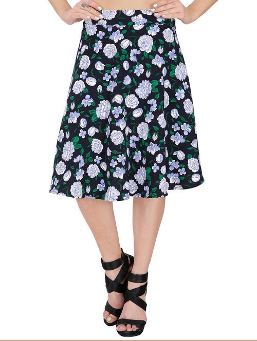floral a-line skirt - 15260149 - Very Small Image - 1