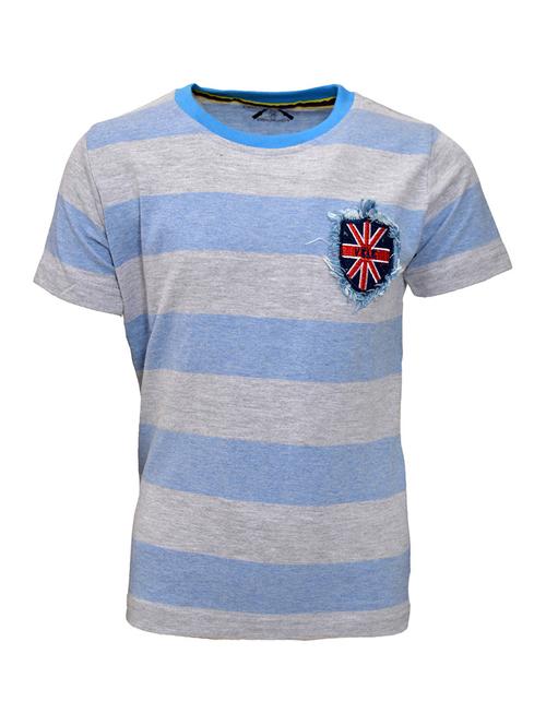 light blue cotton tshirt - 15265524 - Very Small Image - 1