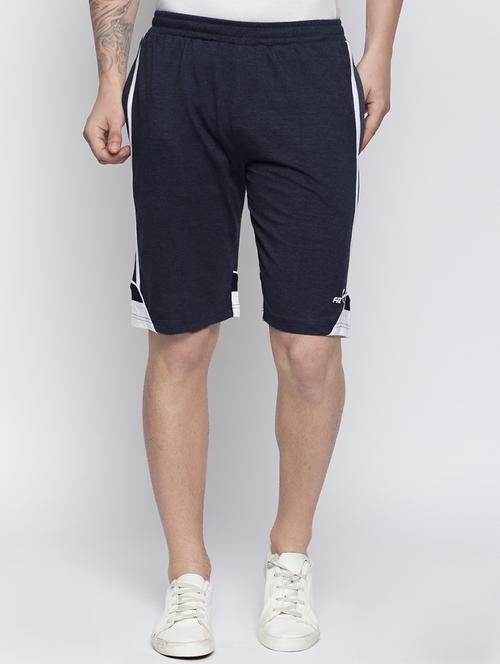 blue cotton blend short - 15266788 - Very Small Image - 1