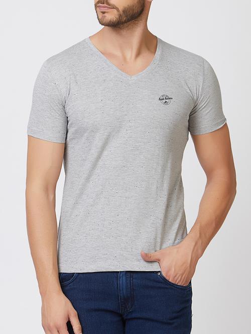 grey cotton t-shirt - 15266971 - Very Small Image - 1