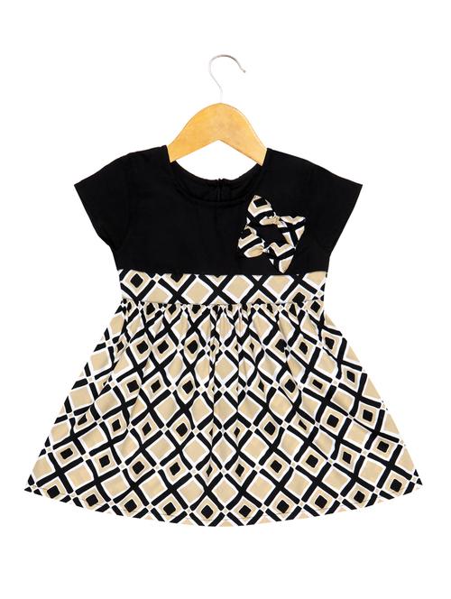 black polyester frock - 15272625 - Very Small Image - 1
