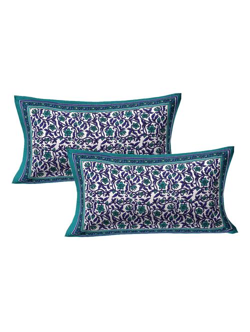 cotton printed pillow cover set(2 pieces)-27"x17" - 15274928 - Very Small Image - 1