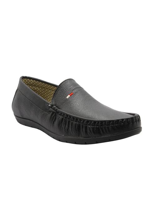 black leatherette office wear loafer - 15276435 - Very Small Image - 1