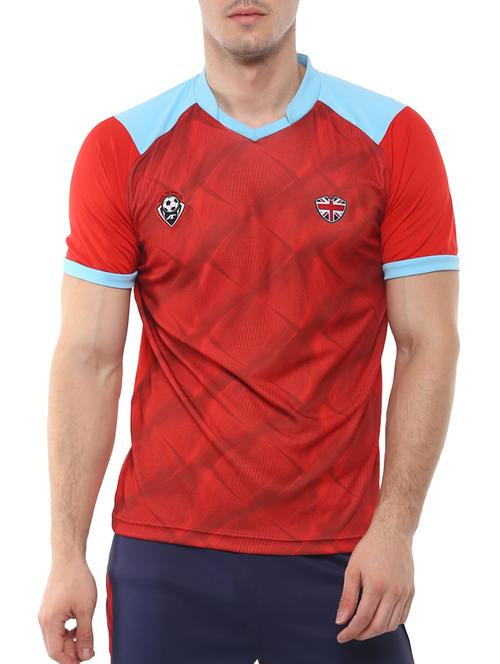red polyester tshirt - 15279842 - Very Small Image - 1