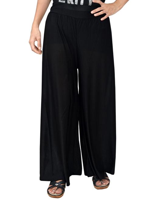 solid flared palazzo - 15283815 - Very Small Image - 1
