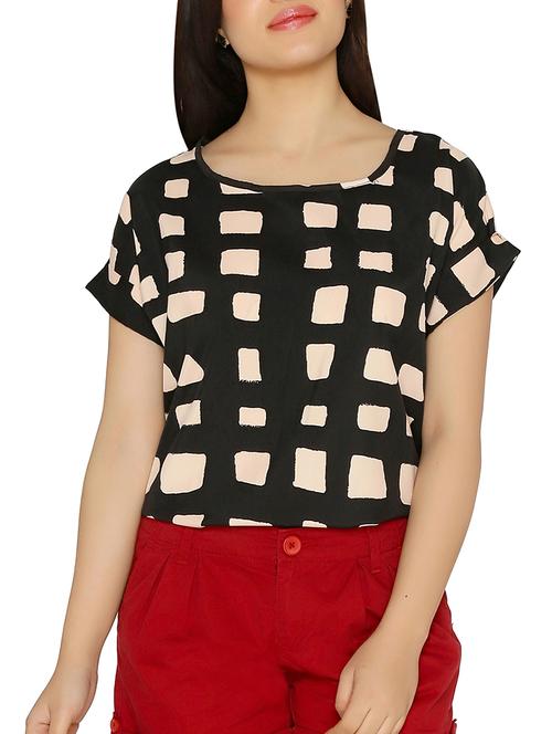dolman sleeved round neck top - 15288439 - Very Small Image - 1