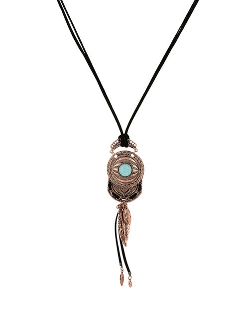 copper metal long necklace - 15288620 - Very Small Image - 1