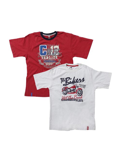 multi colored cotton tshirt - 15293390 - Very Small Image - 1