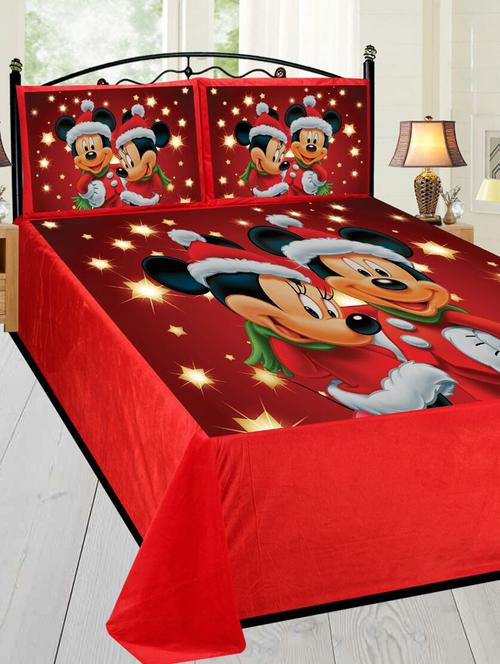 double king bedsheet with 2 pillow covers - 15293583 - Very Small Image - 1