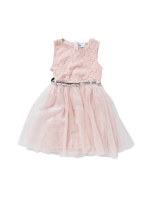 orange net frock - 15294877 - Very Small Image - 1