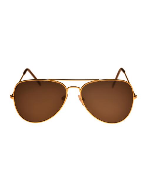 tashan brown aviator sunglass with golden frame - 15296334 - Very Small Image - 1